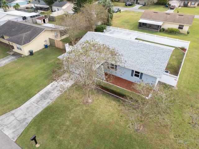 Aerial of the home.