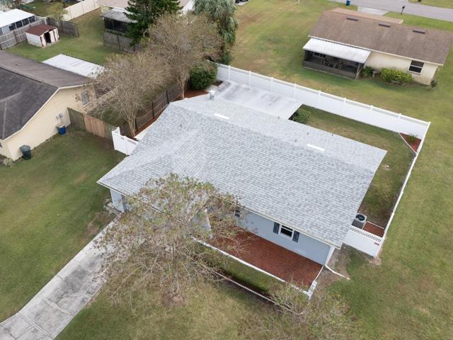 Aerial of the home.