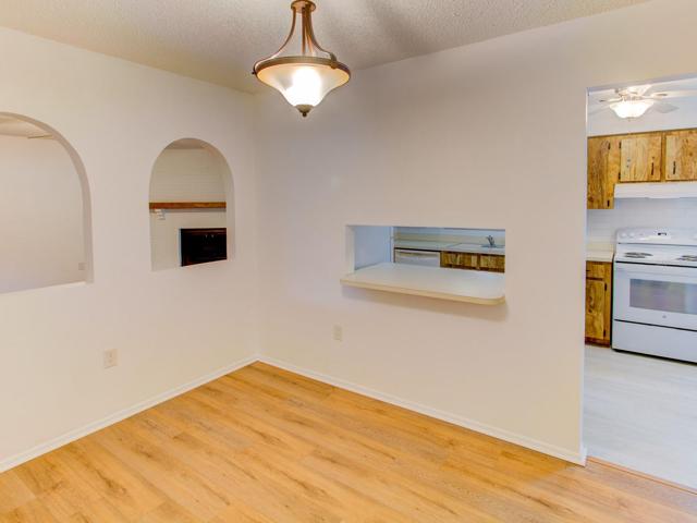 Dining room looking towards the kitchen.