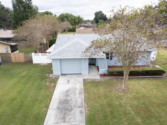 Aerial of the home.