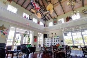 Clubhouse interior