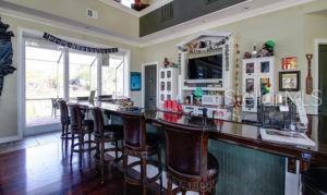 Clubhouse bar