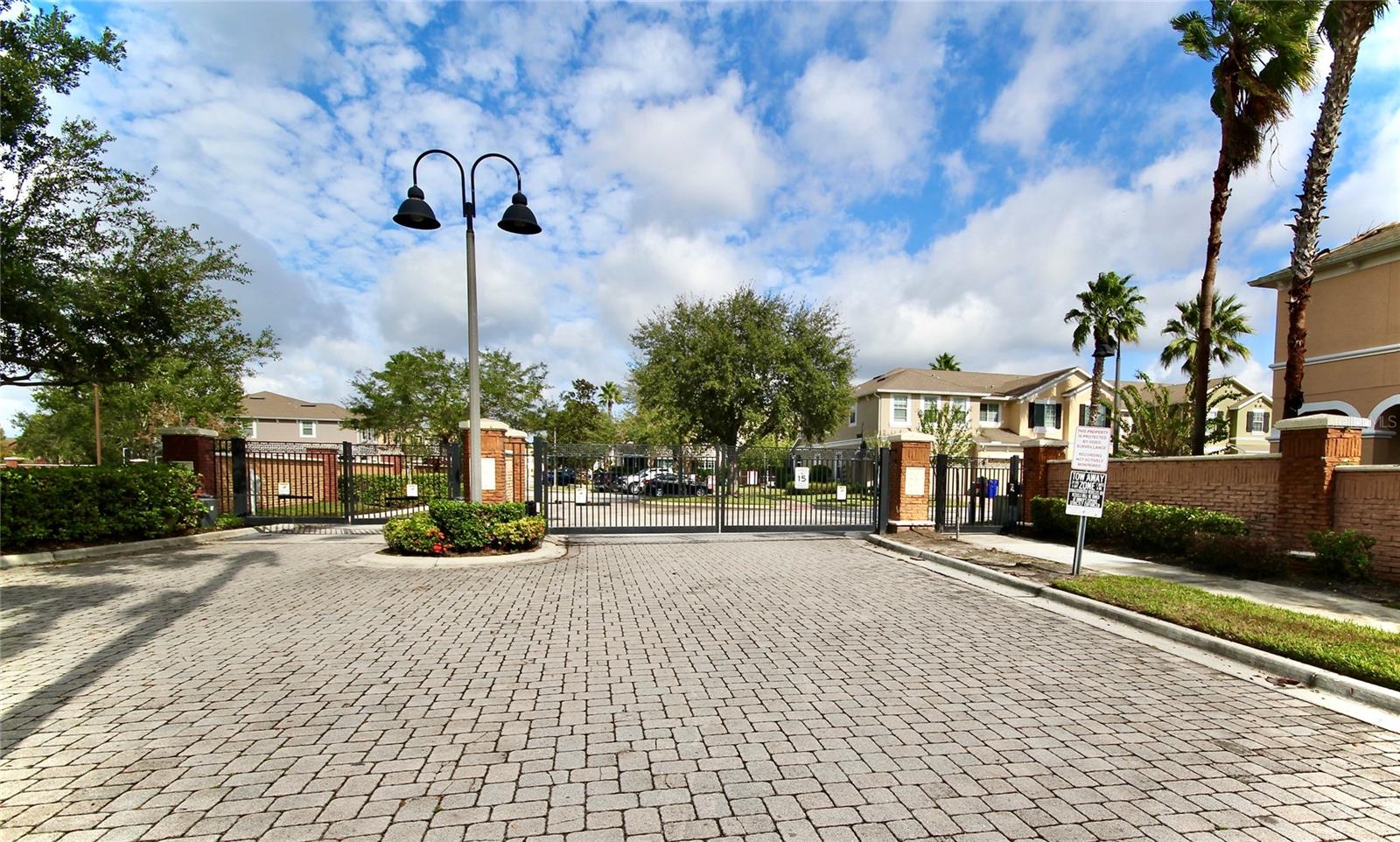 Gated Community Entrance