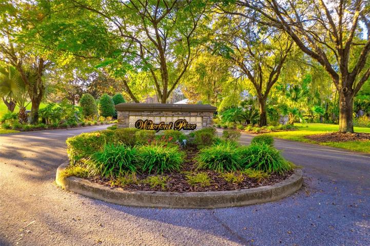 Waterford Place Gated Entrance