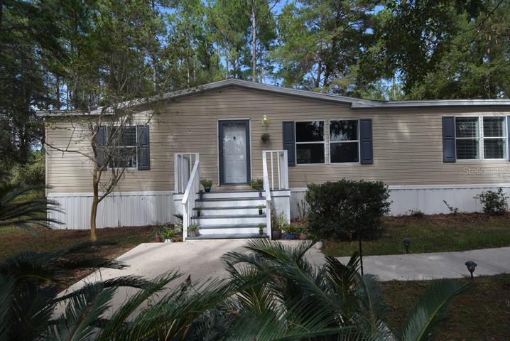 Front of the home facing South.