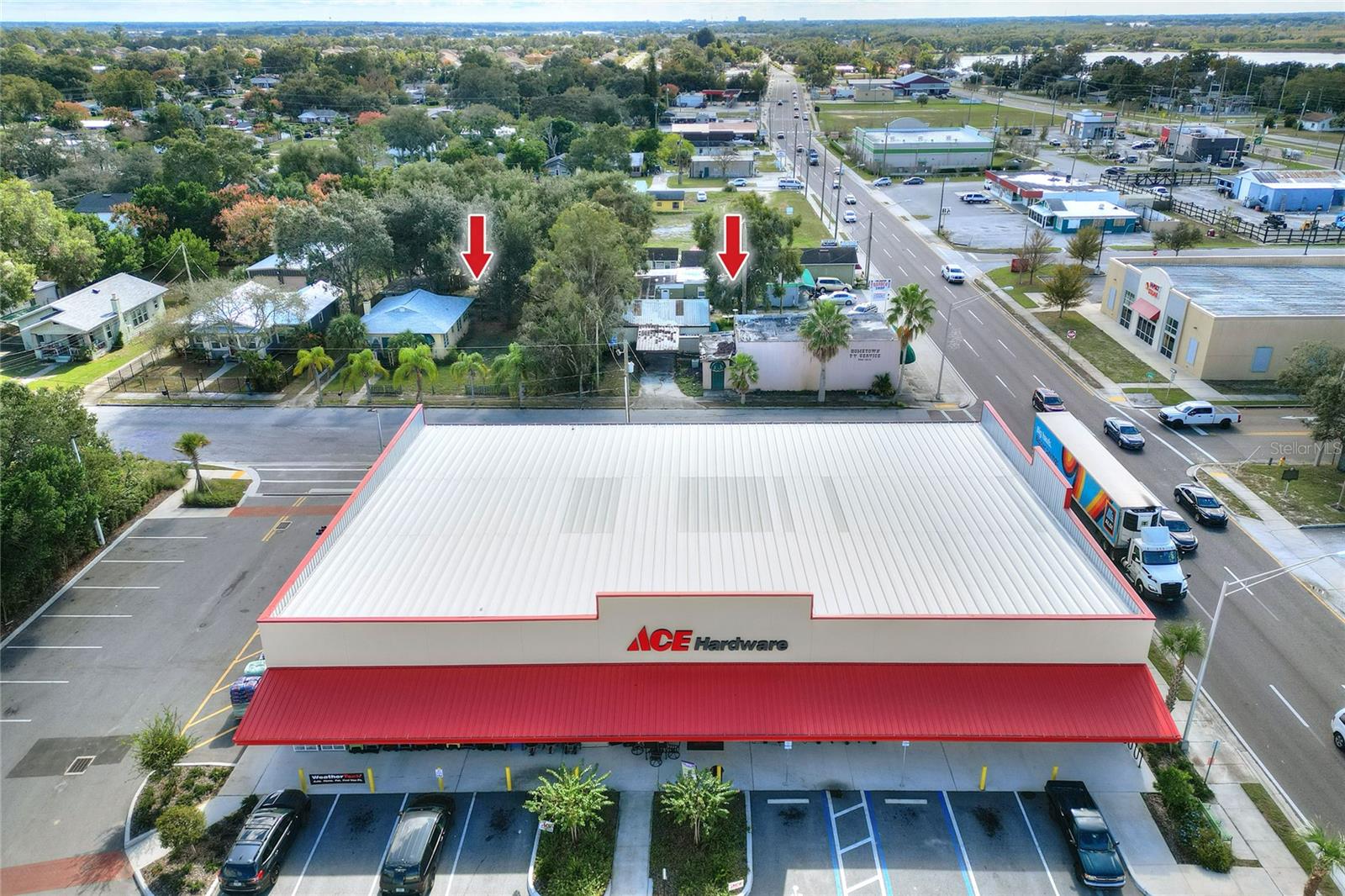 ACE Hardware across street