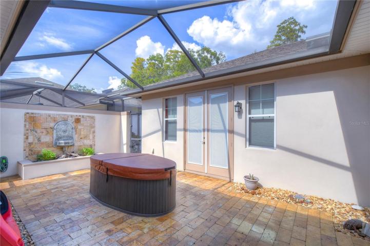 Screened Courtyard