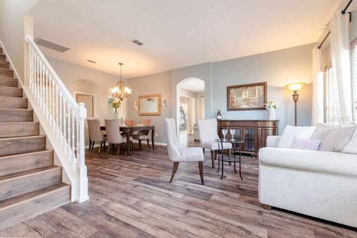 Formal dining room and sitting you welcome you after a stately entrance