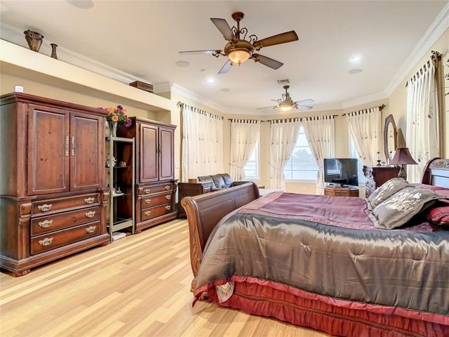 10549 Cory Lake Dr, ground floor owner's suite bedroom, view toward lake