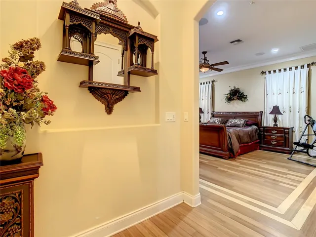 10549 Cory Lake Dr, entry to ground floor Owner's suite