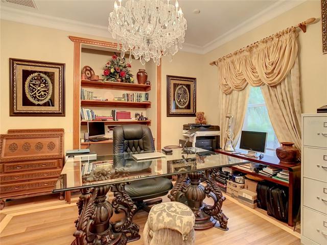 10549 Cory Lake Dr, ground floor office, bamboo floors