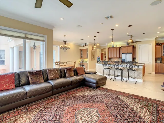 10549 Cory Lake Dr, Great Room view toward kitchen and casual dining area
