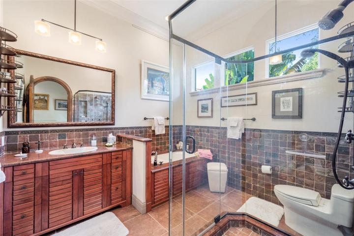 Other view of top quality work in second bathroom!
