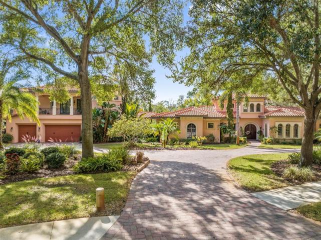 Impressive large home with circular driveway!