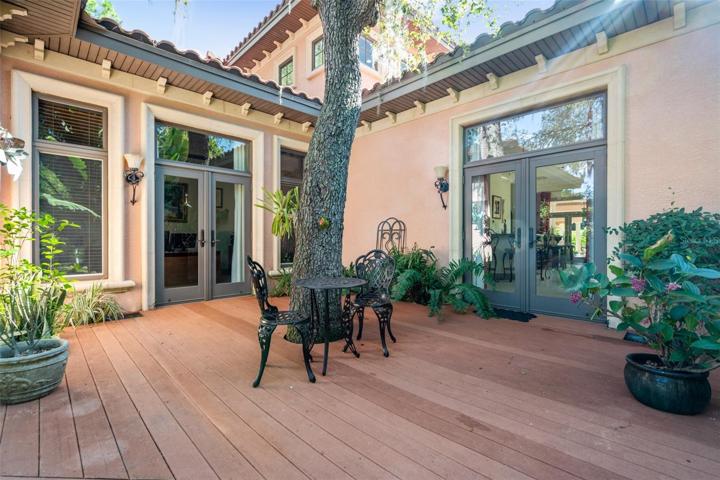 Other view of one of the patios to the office and second bedroom !