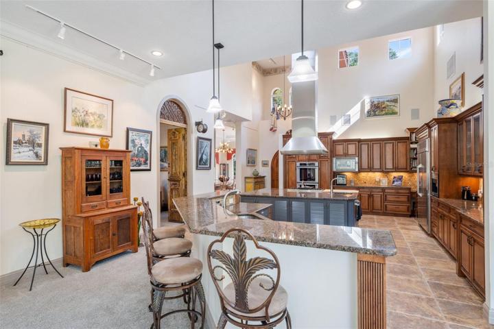 Another view of kitchen, large, functional !