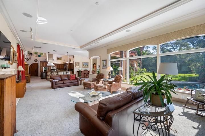 Part view of living area to kitchen!
