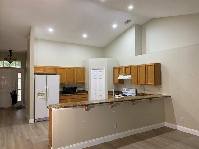 Family Room looking into kitchen