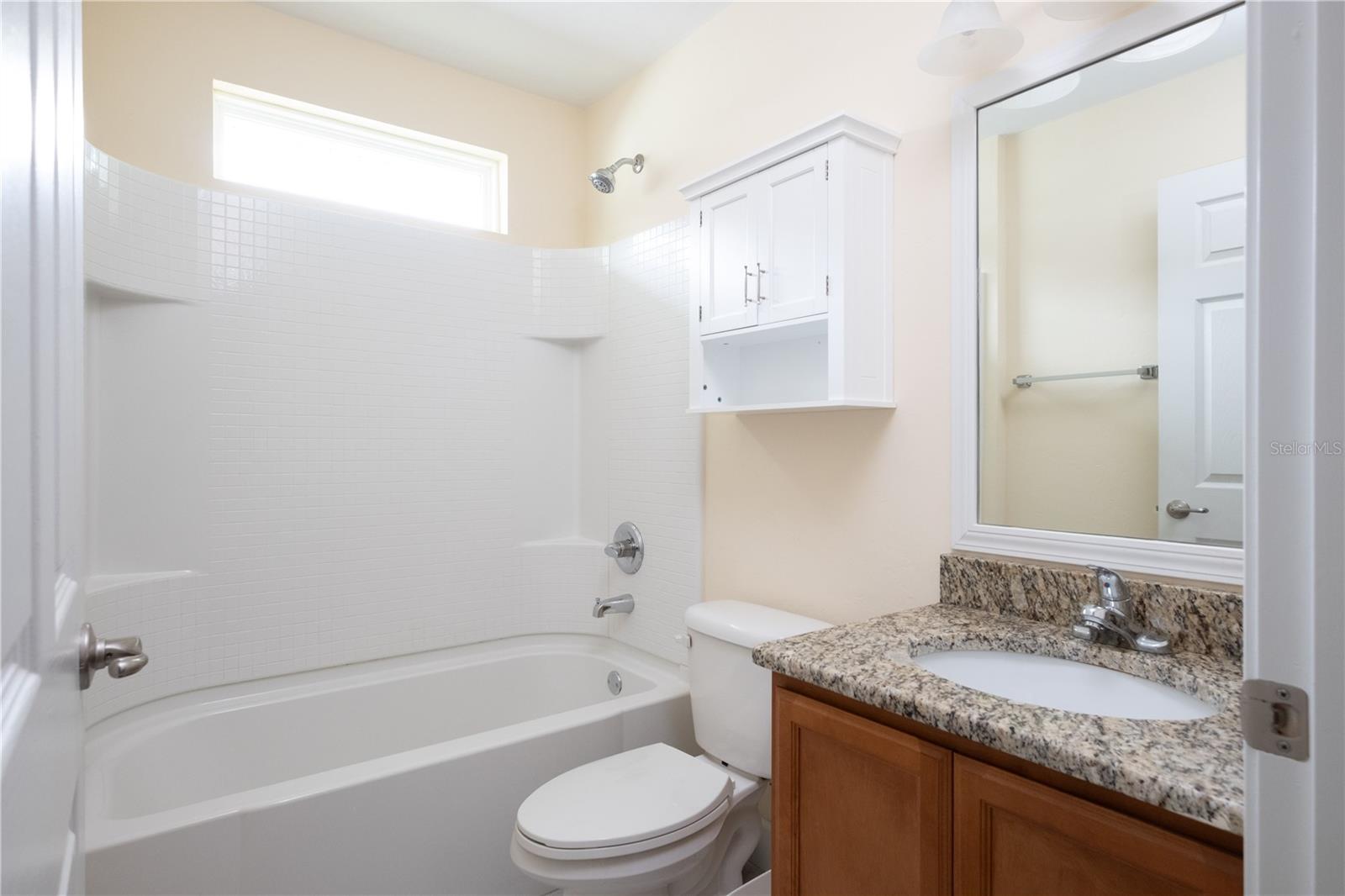 Hallway bathroom