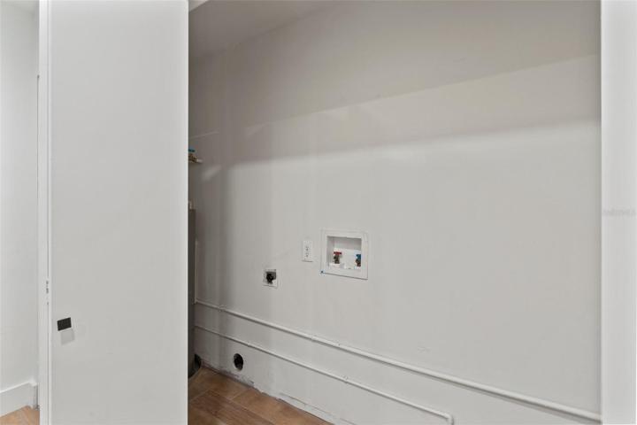 Laundry/ Water Heater Closet