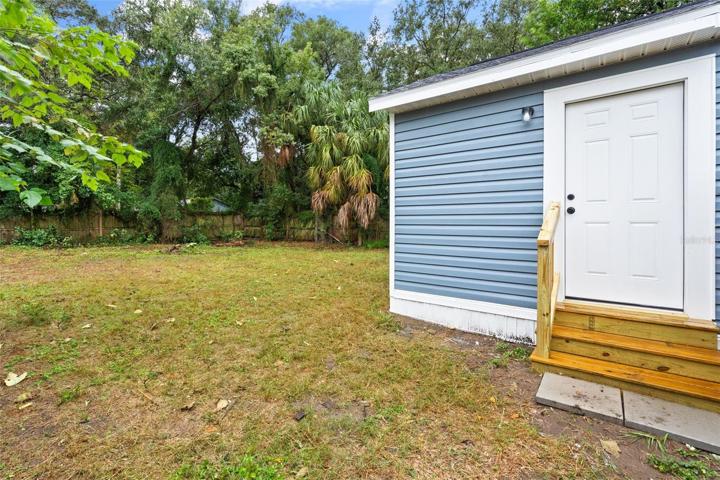 Very Spacious Backyard!