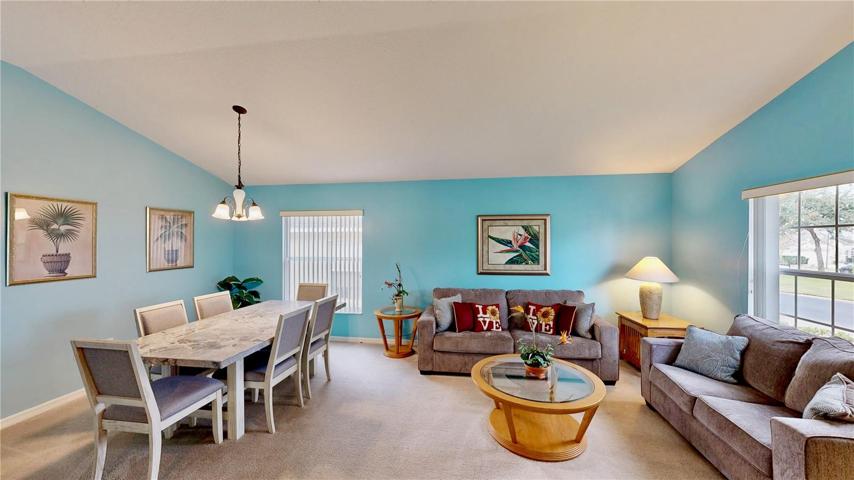 Living Room and Dining Room