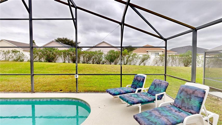 Pool Side Patio