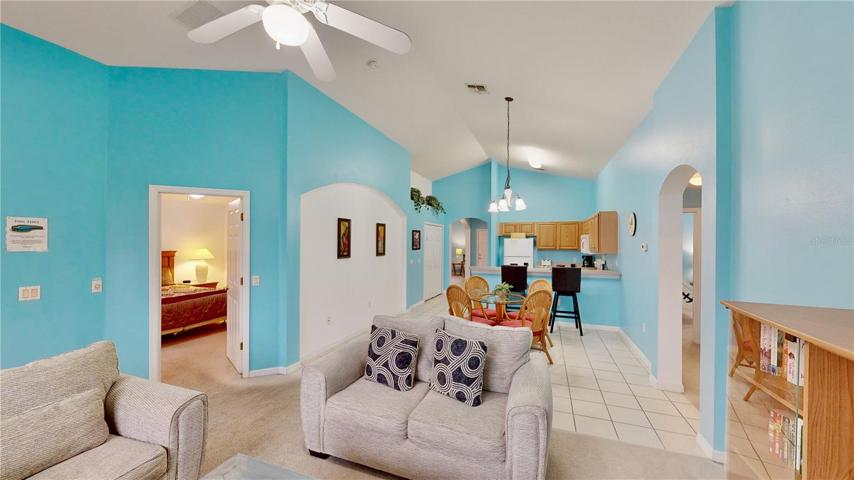 Family Room to Primary Bedroom