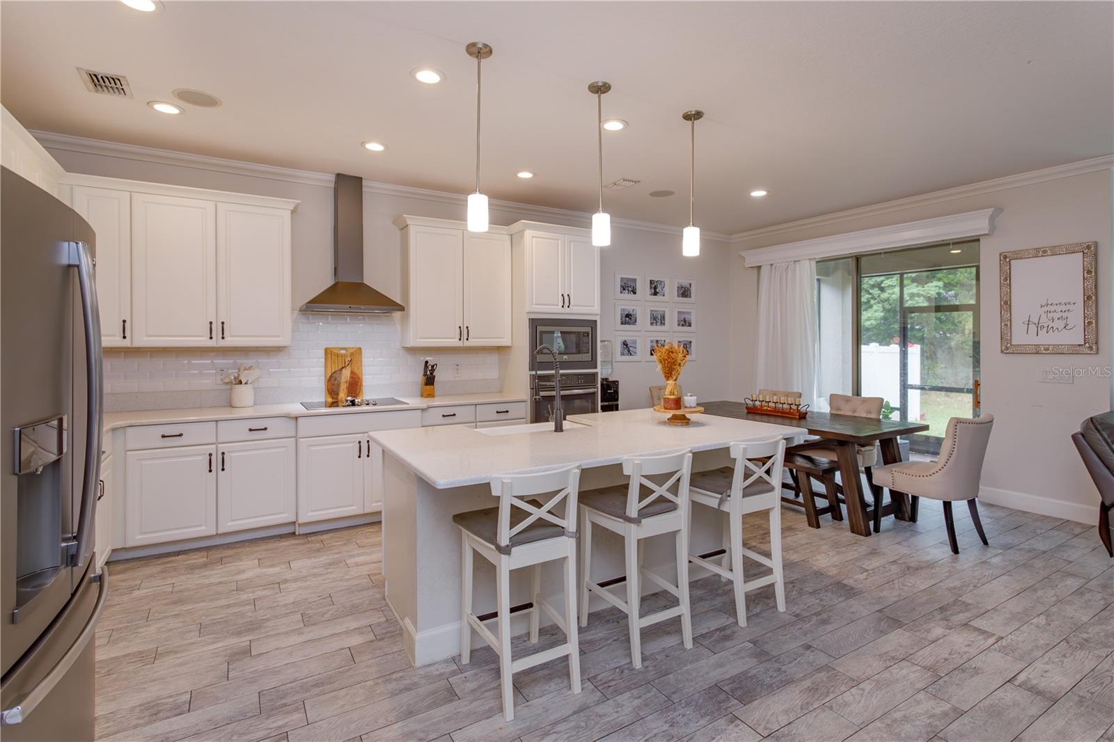 Kitchen Island View