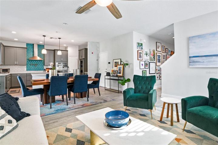 Great Room and Dining Room