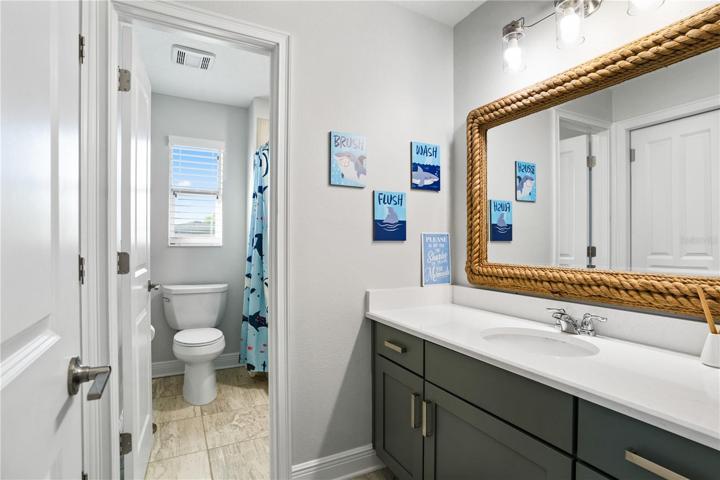 Second Bathroom - Upstairs
