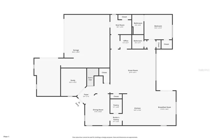 Floor plan 1st floor