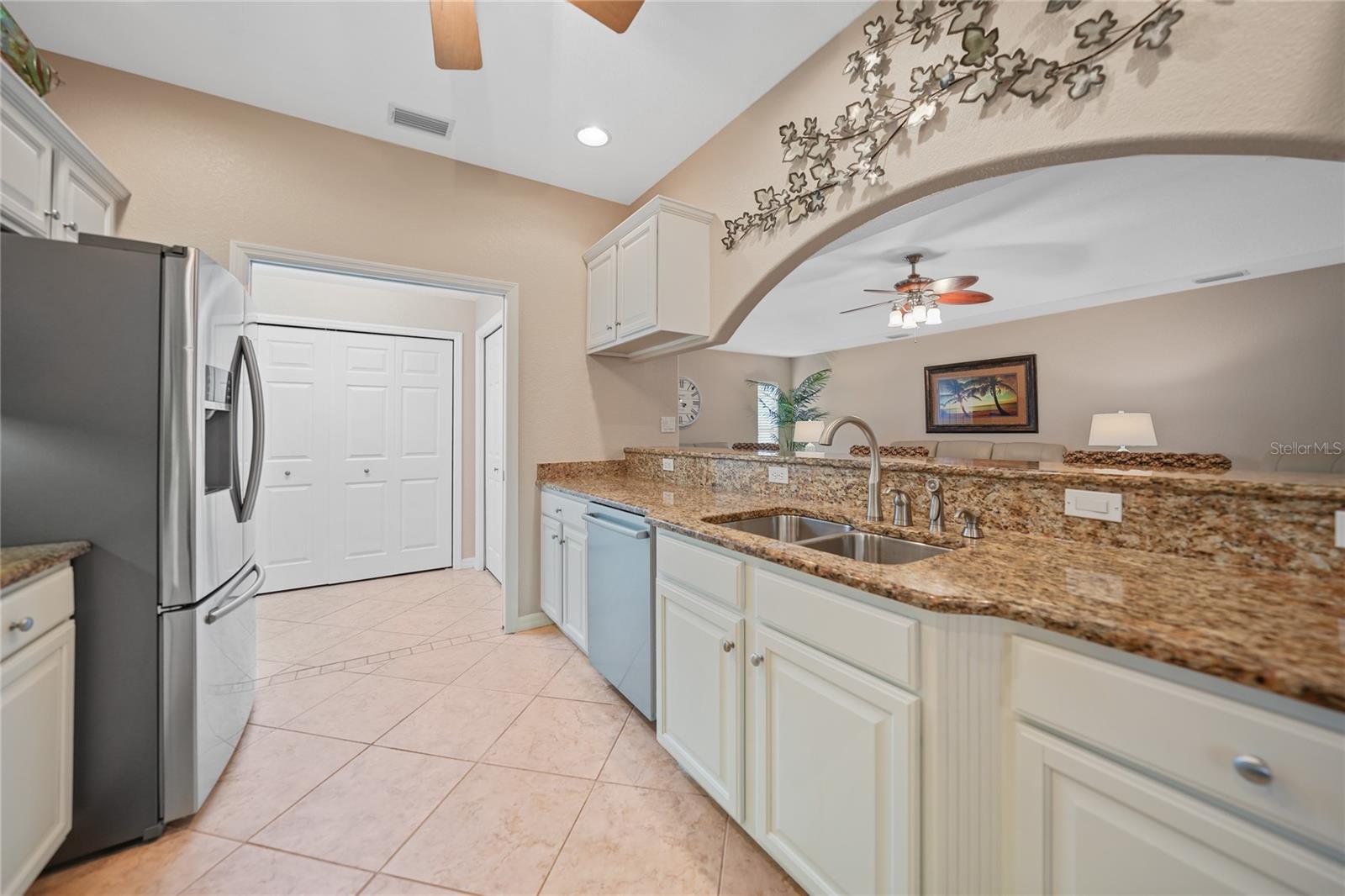 cabinets, countertops and storage continue