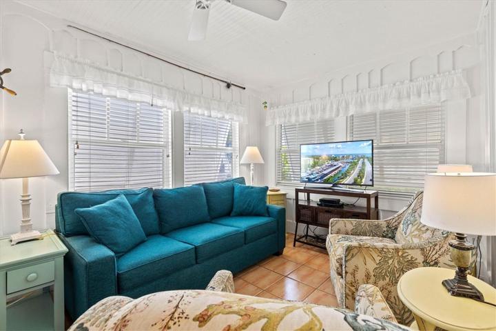 Living room, lots of natural light