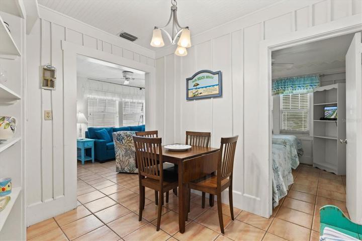 Dining area