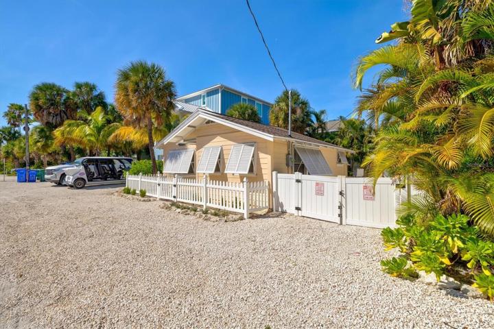 Front of home, 6 houses away from the beach!