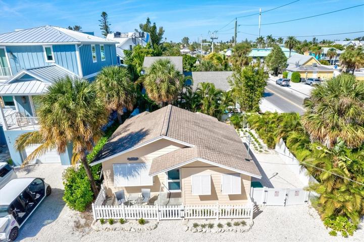 Aerial of the home