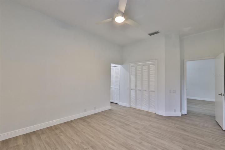 3 closets in Master and master bath