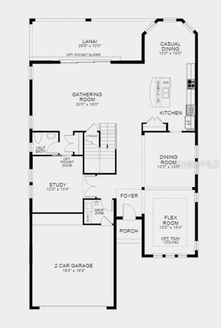 Structural options include: Gourmet kitchen, 8-foot interior doors and outdoor kitchen rough-in