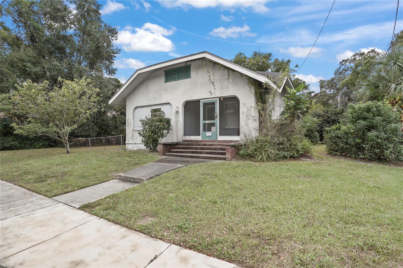 Front of home and right side