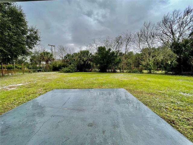open patio