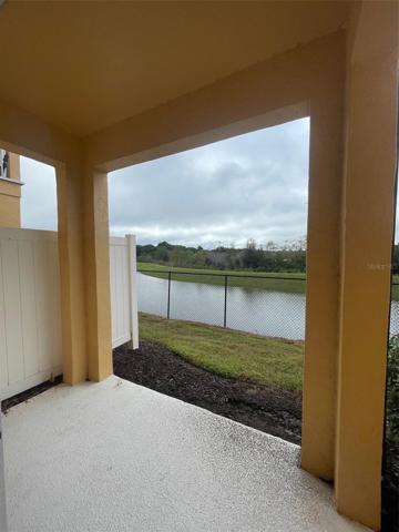 Patio with View of Lake & Greenbelt