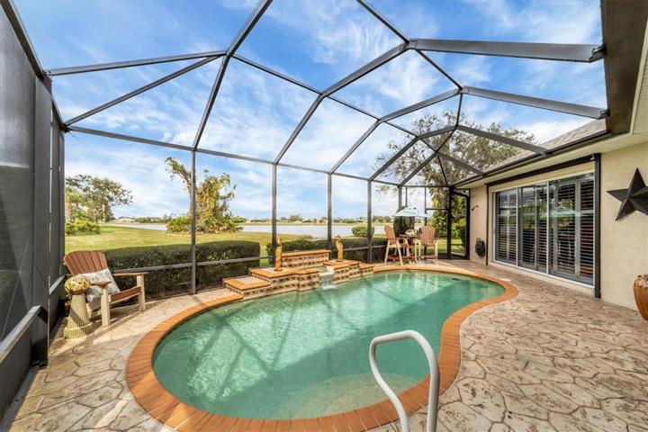 Florida living at its finest  (sliders shown are family room)