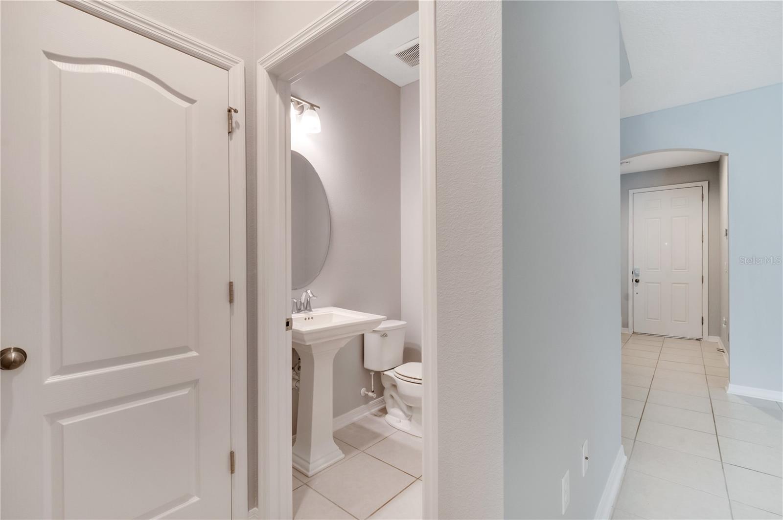 Guest Bathroom on First Floor