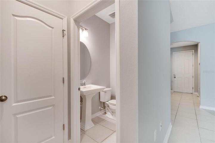 Guest Bathroom on First Floor