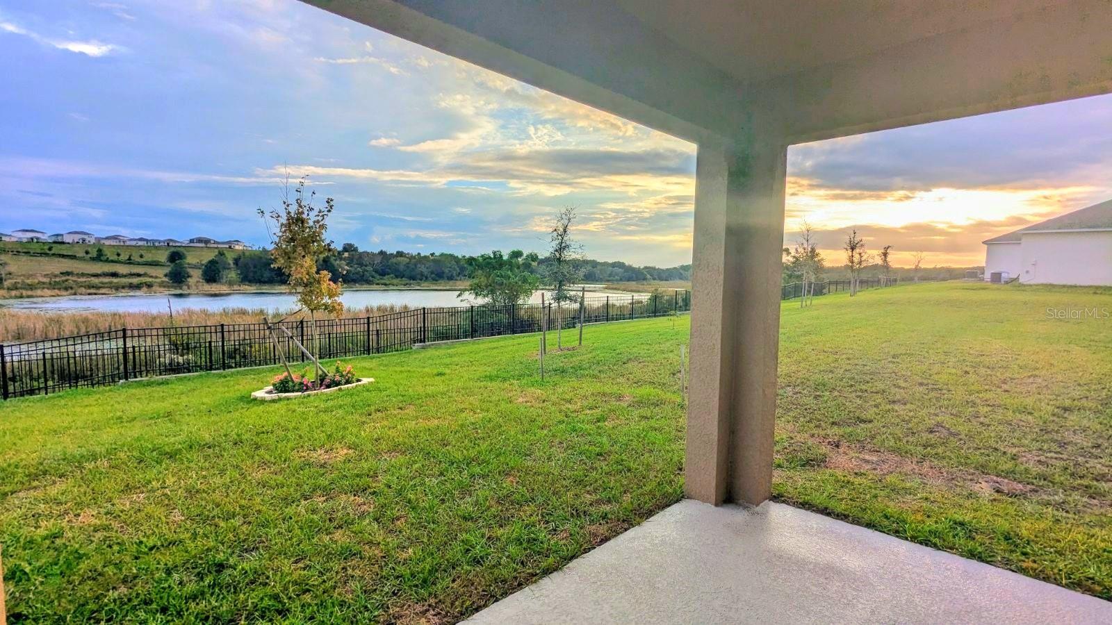 Enjoy incredible sunsets with a glass of wine,