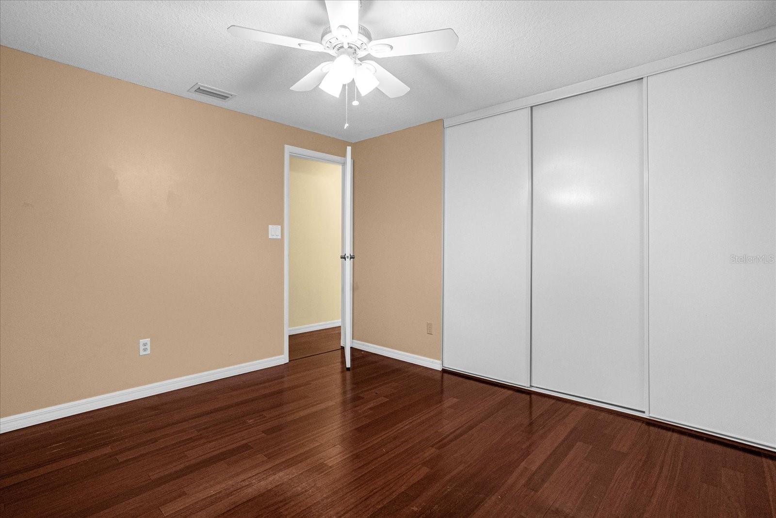 Bedroom 2 with Large Closet