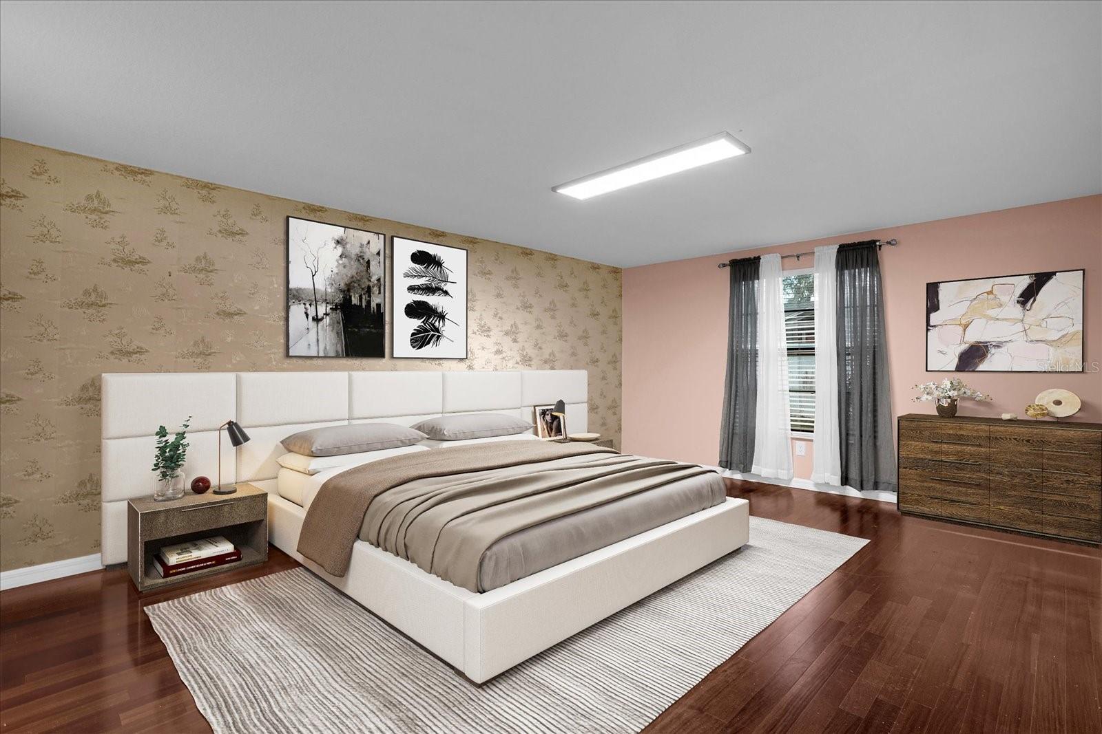 Primary Bedroom - Virtual