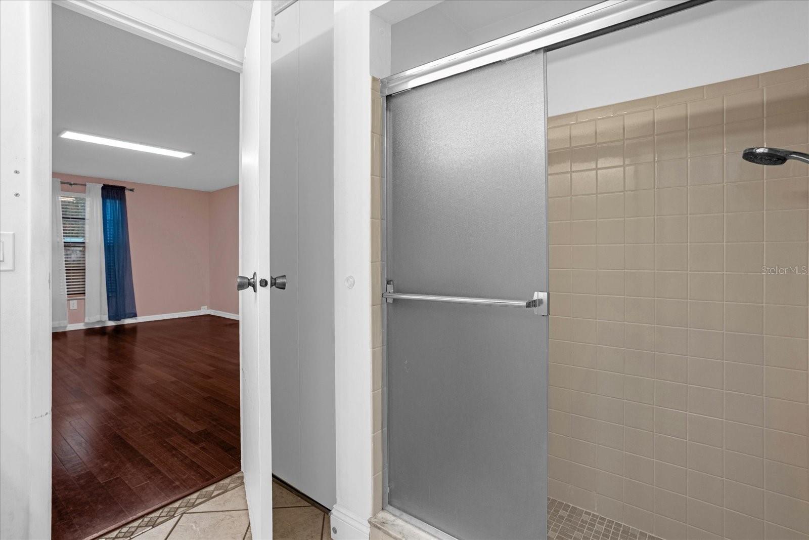 Primary Bathroom Walk in Shower