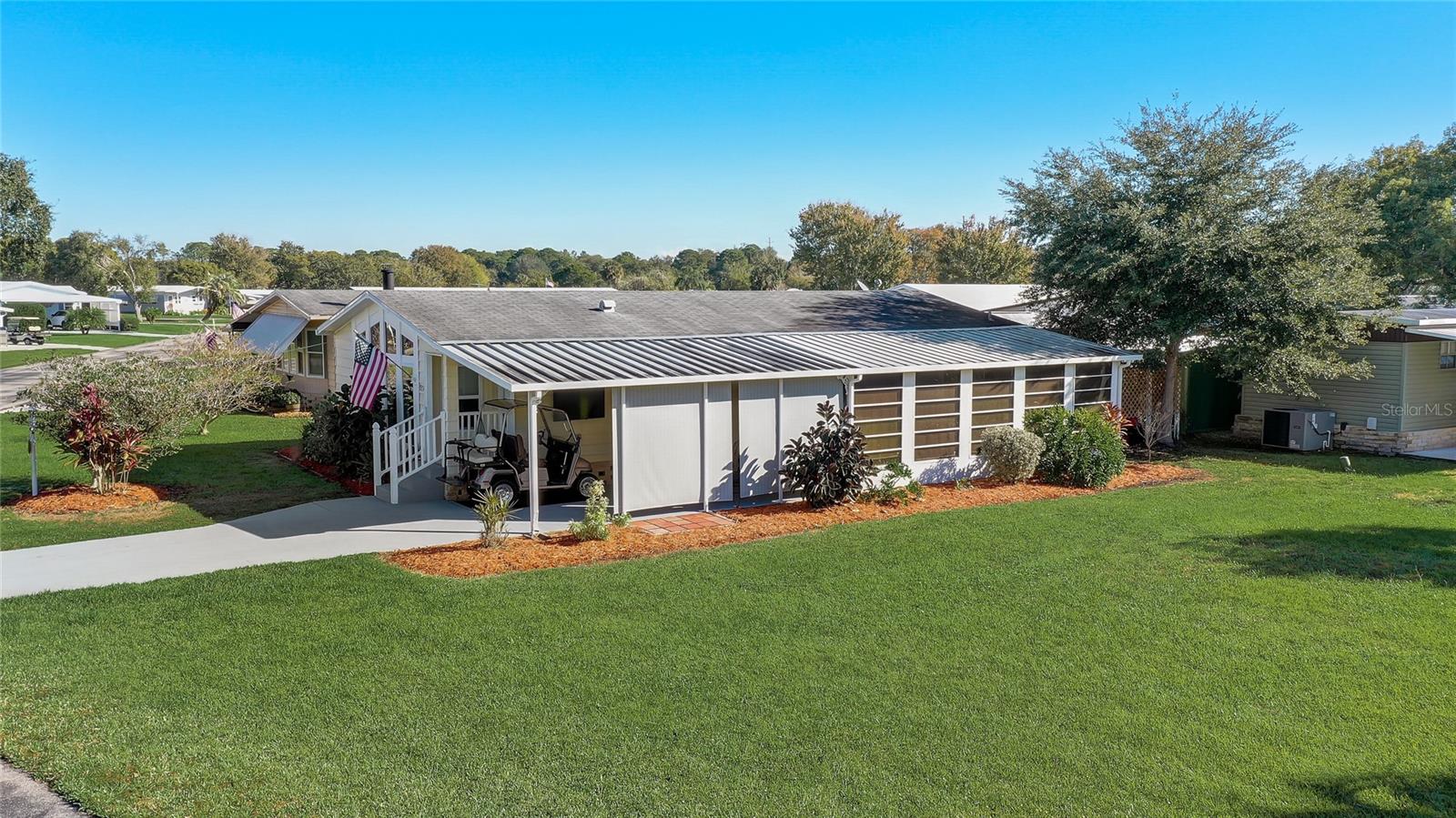 Large lot with space on side